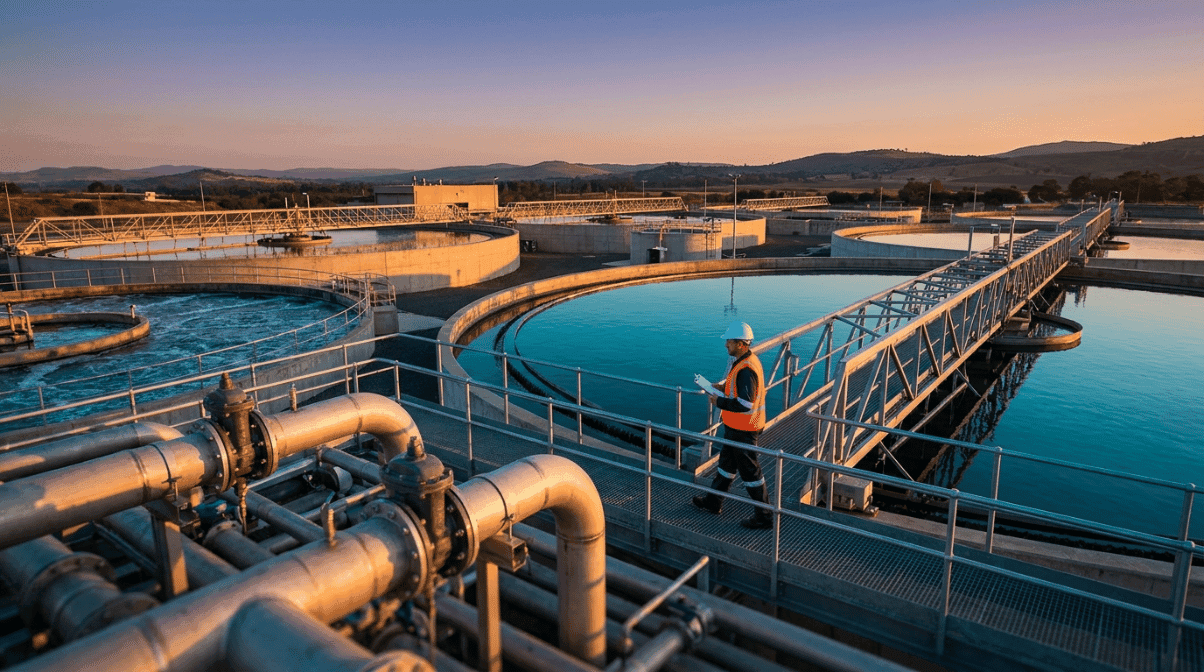 Planta de tratamiento de aguas residuales